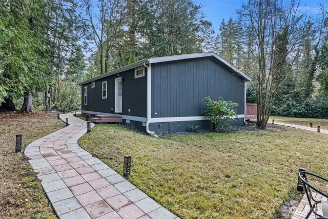 Walkway to Back Door