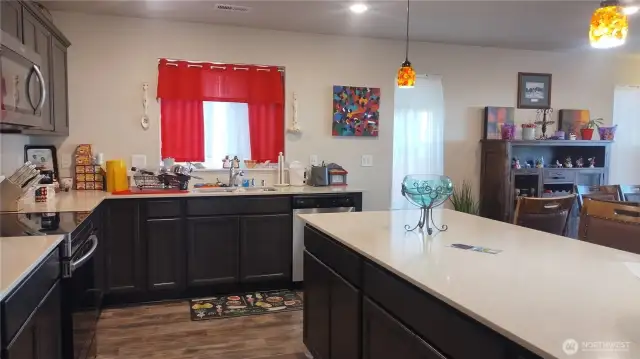 Very large breakfast bar