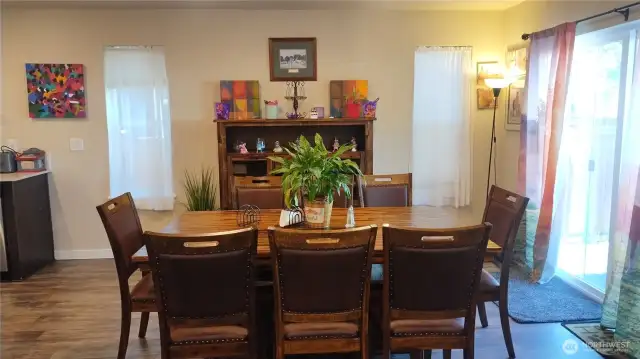 Large dining area