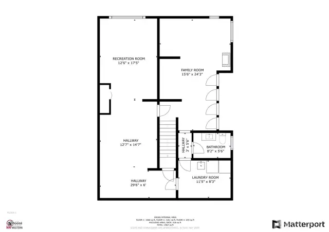 Lower Level floorplan