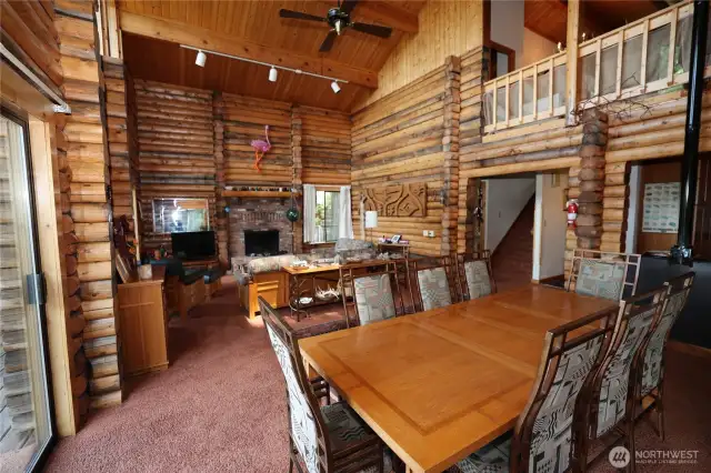 Open living area with room for everyone