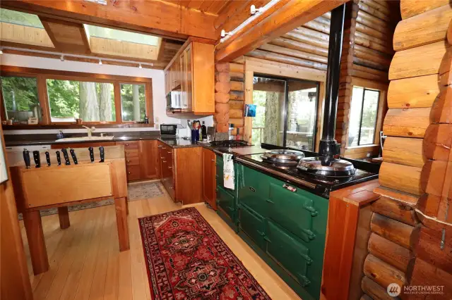 Kitchen opens to the living space for easy entertaining
