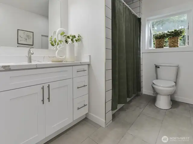 Spa like bathroom!