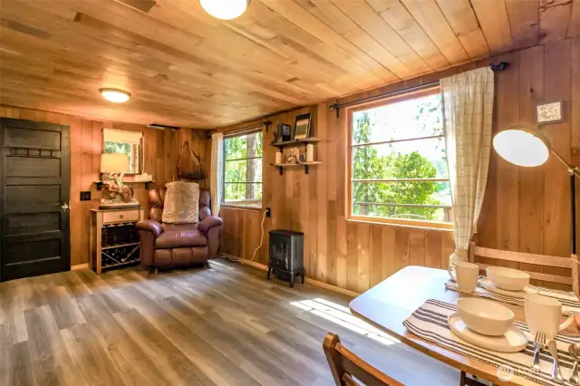 Spacious family room