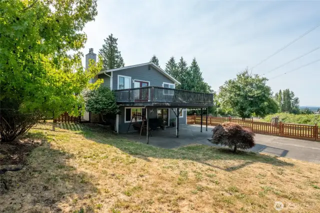 Backyard play space