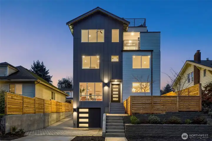 Built on a quiet residential street in the heart of Seattle's Central District