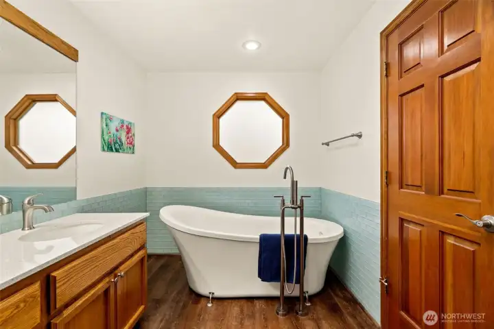 Master bathroom