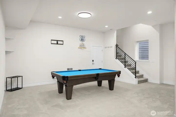 This expansive great room is perfect for entertaining and hosting gatherings.