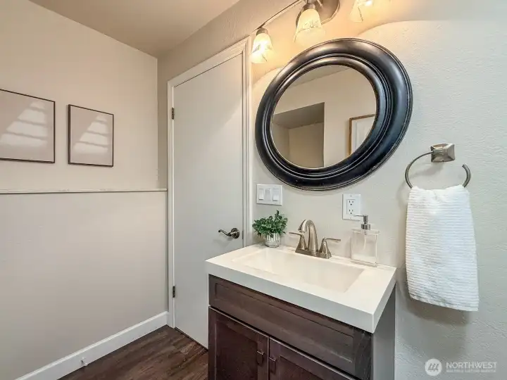 Half Bath on Main Level