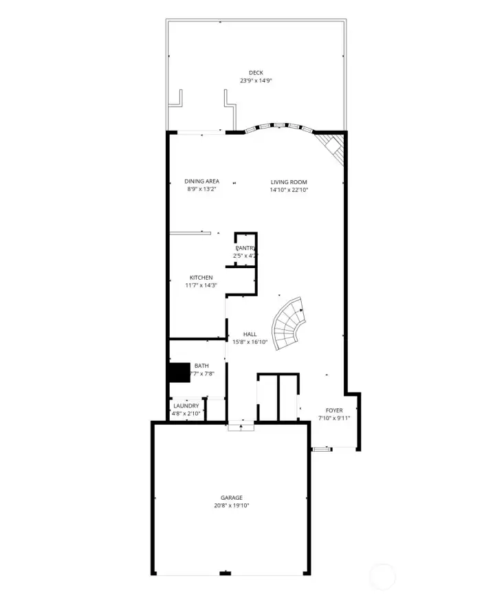 Floor plan Main Floor