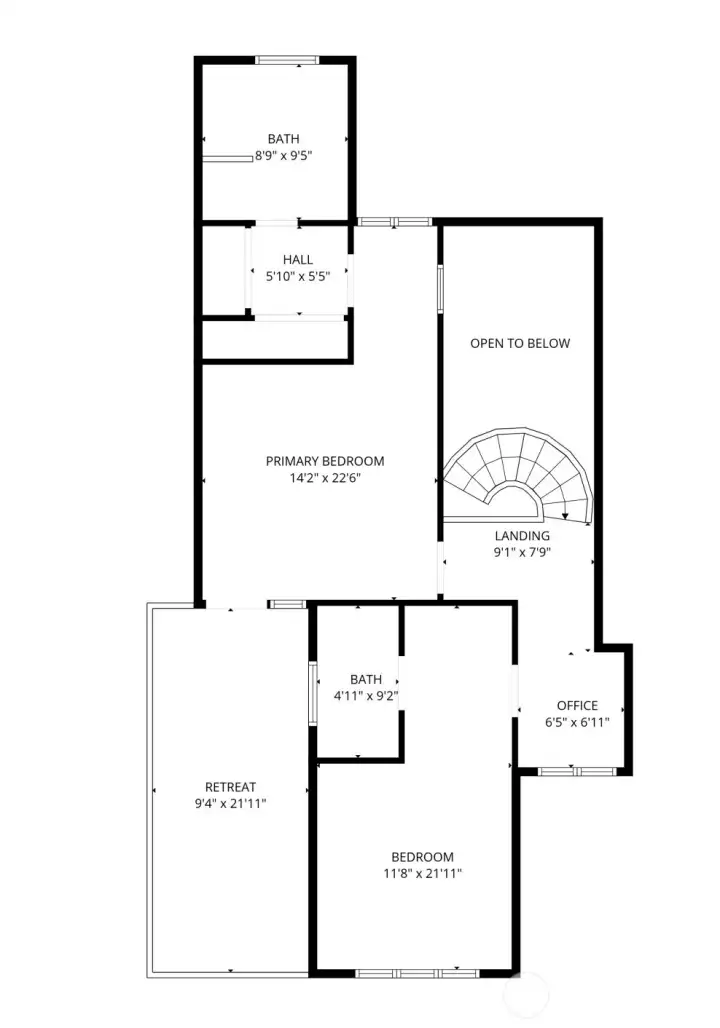 Floor plan 2nd Floor