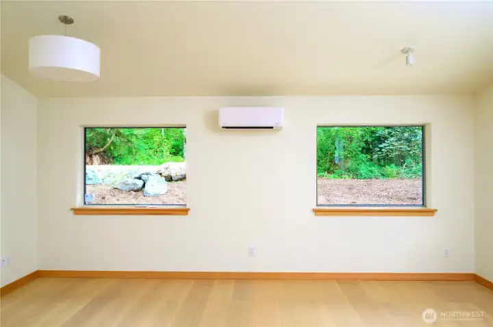Living room with views