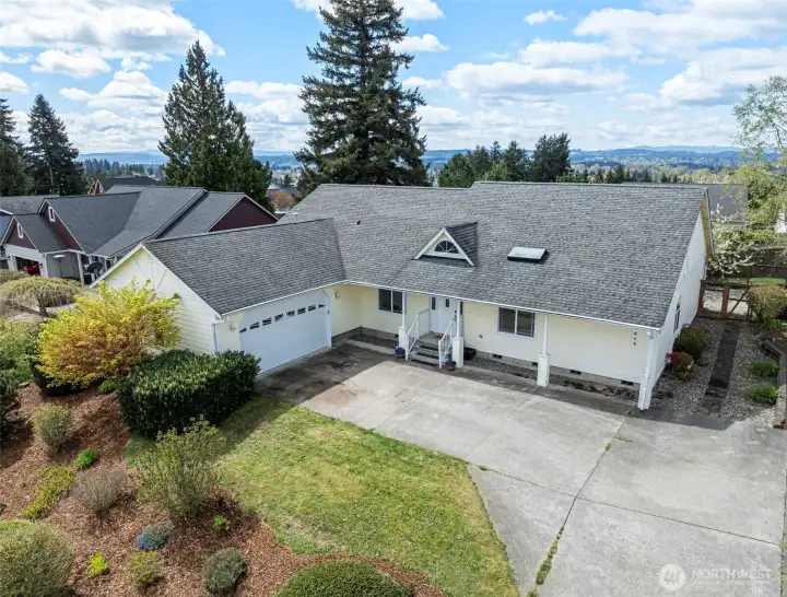 Sunsets are a treat from here.