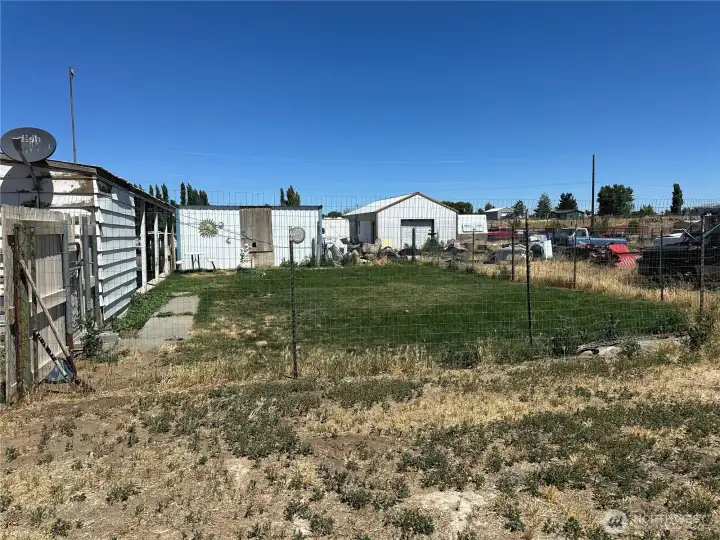 Two outbuilding