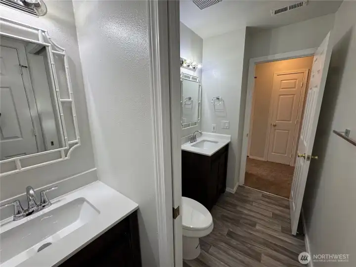 Unit 4 split bathroom