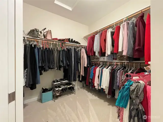 Large walk-in closet