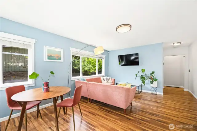 bright living room