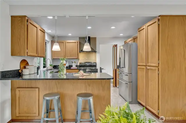 Breakfast bar