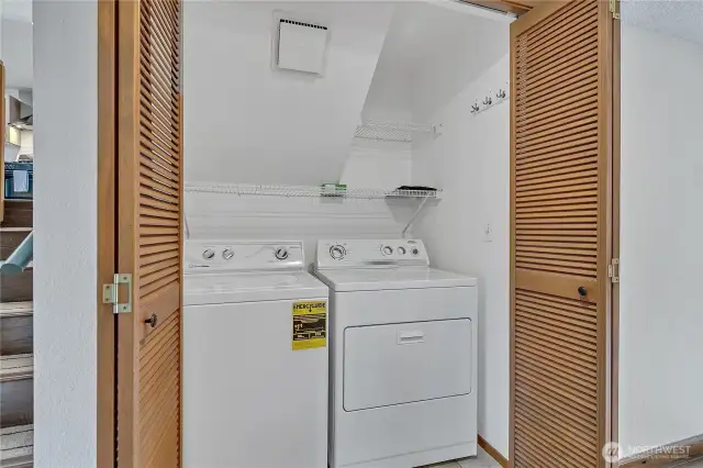 Laundry closet