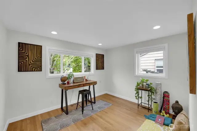 Main floor bedroom or office
