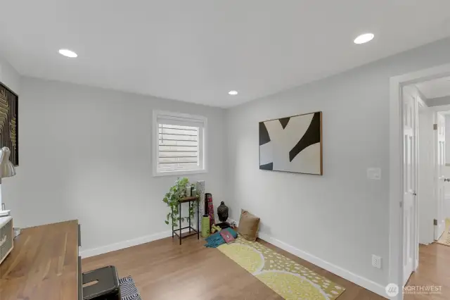 Main floor bedroom or office