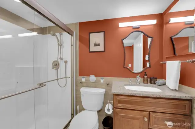 Basement bathroom