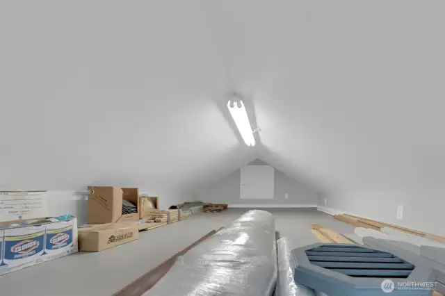 Garage loft space