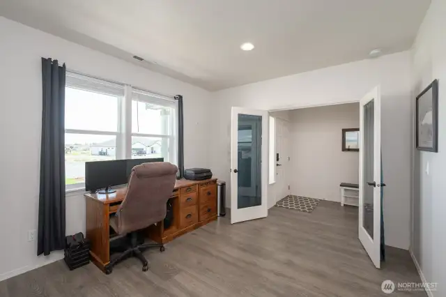 Main floor bedroom or office