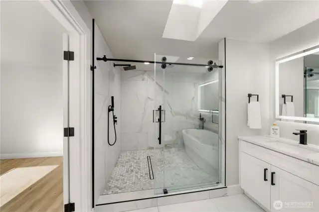 Spa like Master bath