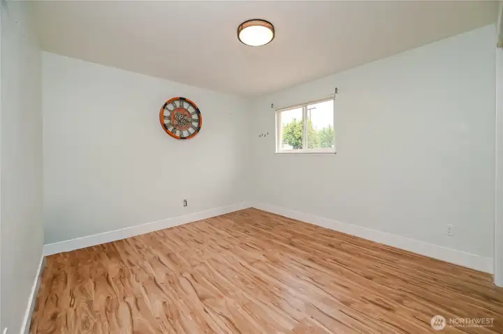 Large 2nd view of bedroom 4 at other end of home