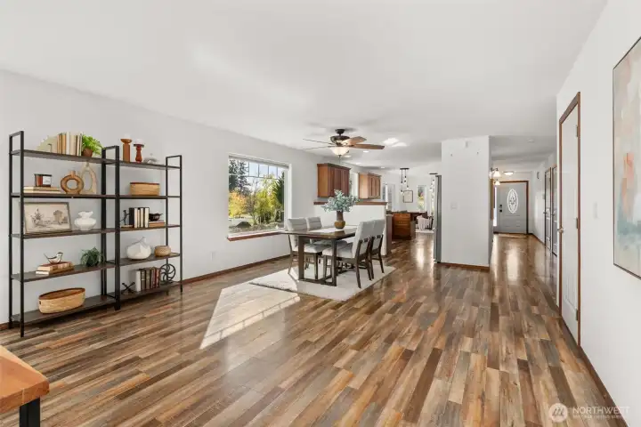 1 of 3 dining areas