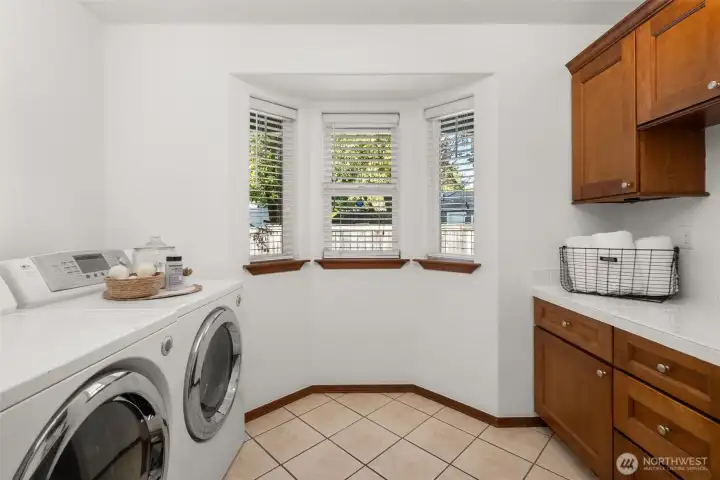 Laundry room.