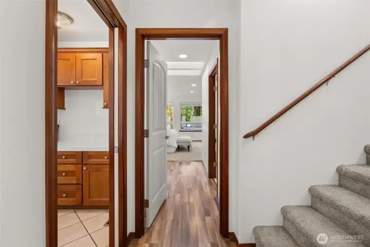 Let's head upstairs!