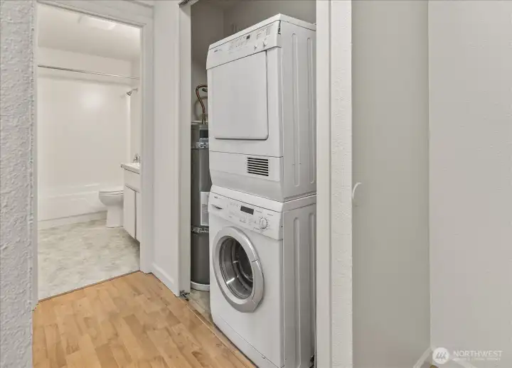 Stacked Washer & Dryer