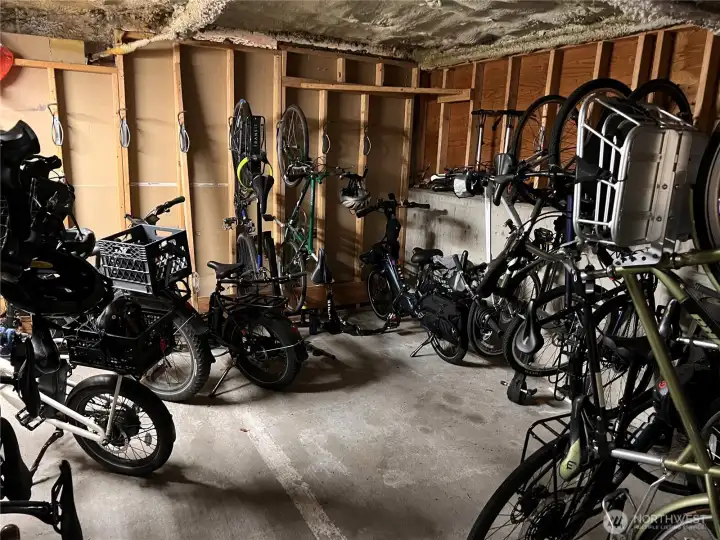 Community Bike Storage.
