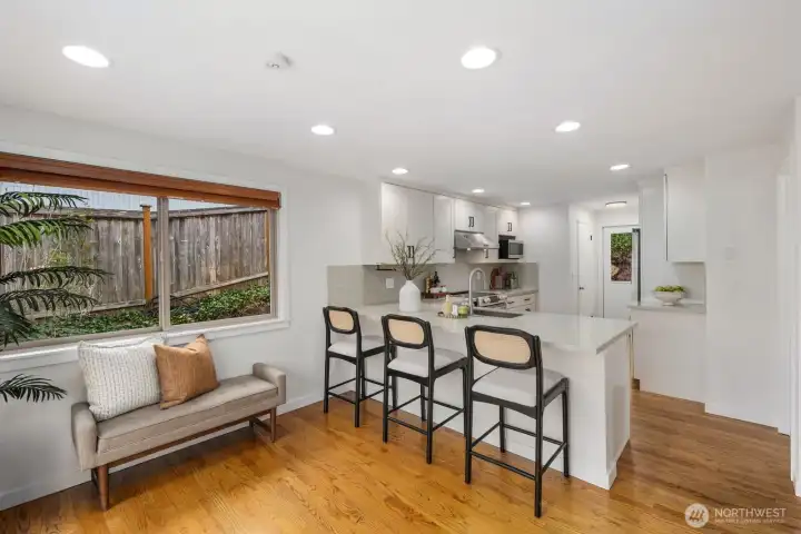 Gorgeous updated kitchen