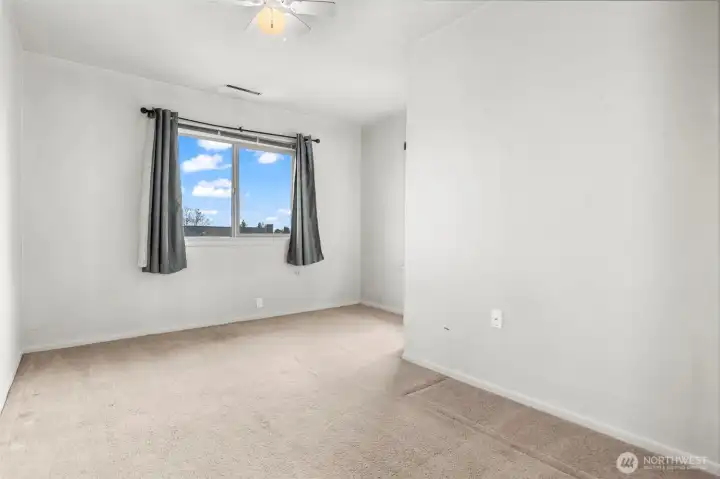 Upper unit bedroom