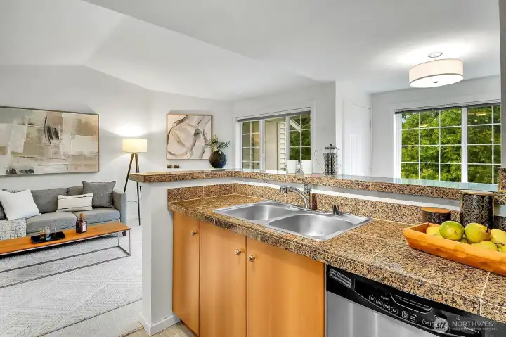 Spotless Granite Kitchen