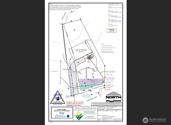 Septic Design has been approved!
