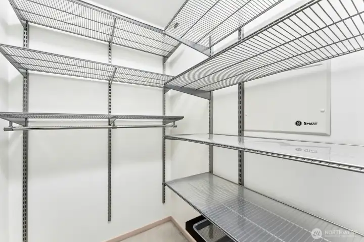 Large walk-in Primary closet