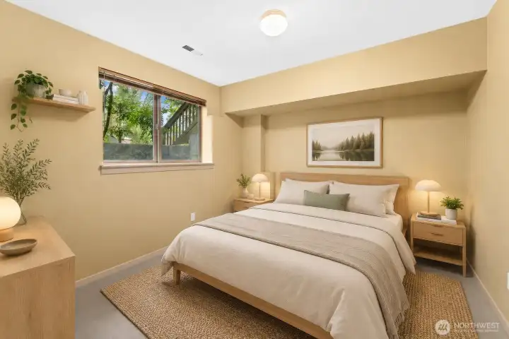 3rd bedroom Virtually Staged