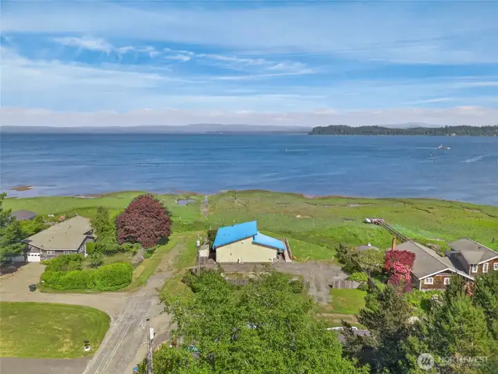 Drone East view