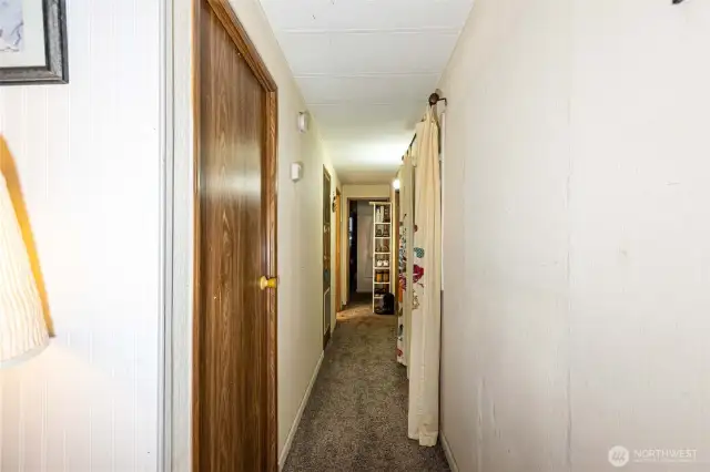 Hallway to bedrooms