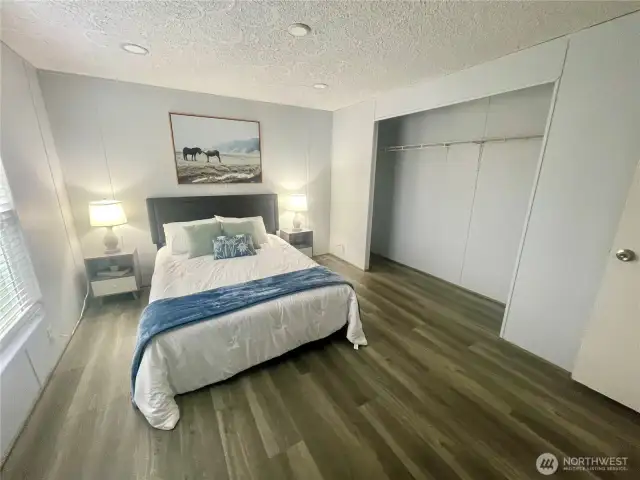 Large closet space