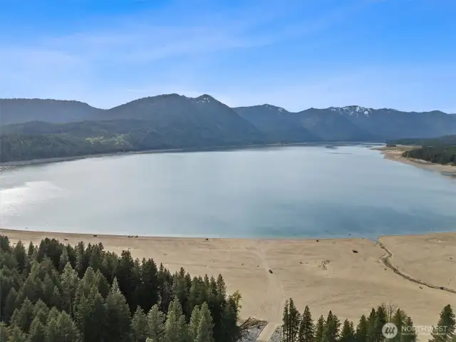 Down the street from Lake Cle Elum for ALL the summer activities.