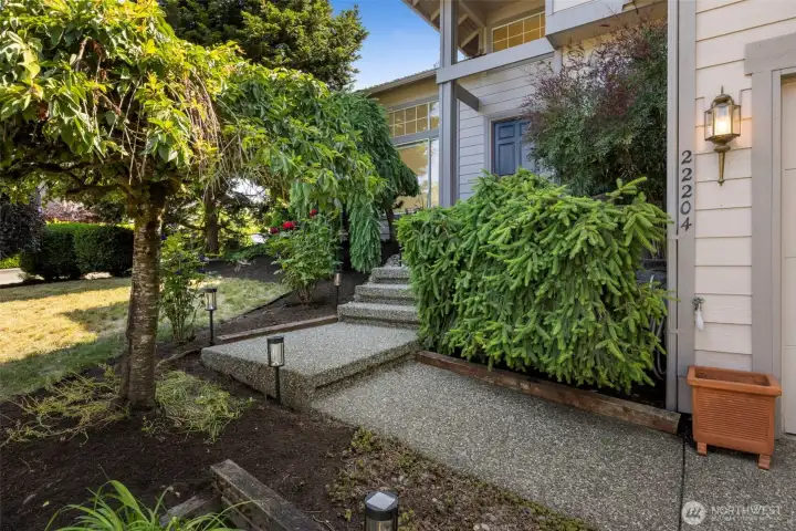 front walkway