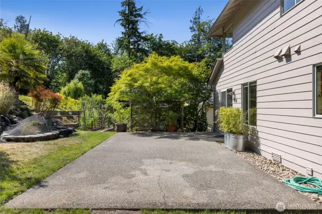 Back patio