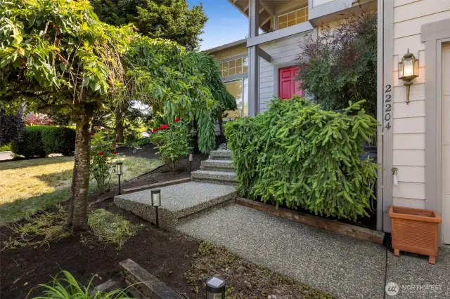 Entry walkway