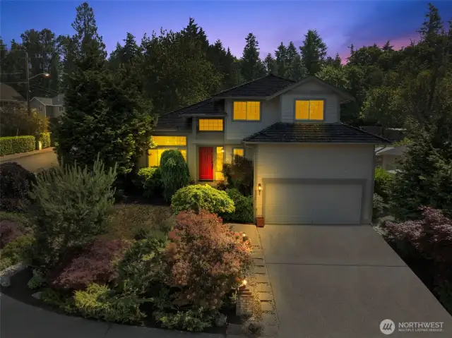 Twilight Front of House