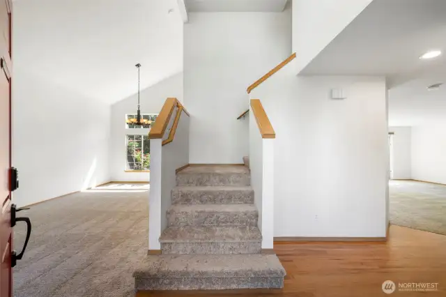 Entry without virtual staging